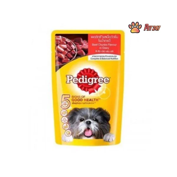 Pate Pedigree Nhiều Vị Cho Chó Gói 80g