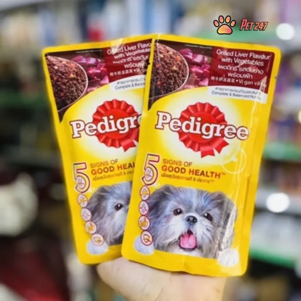 Pate Pedigree Nhiều Vị Cho Chó Gói 80g