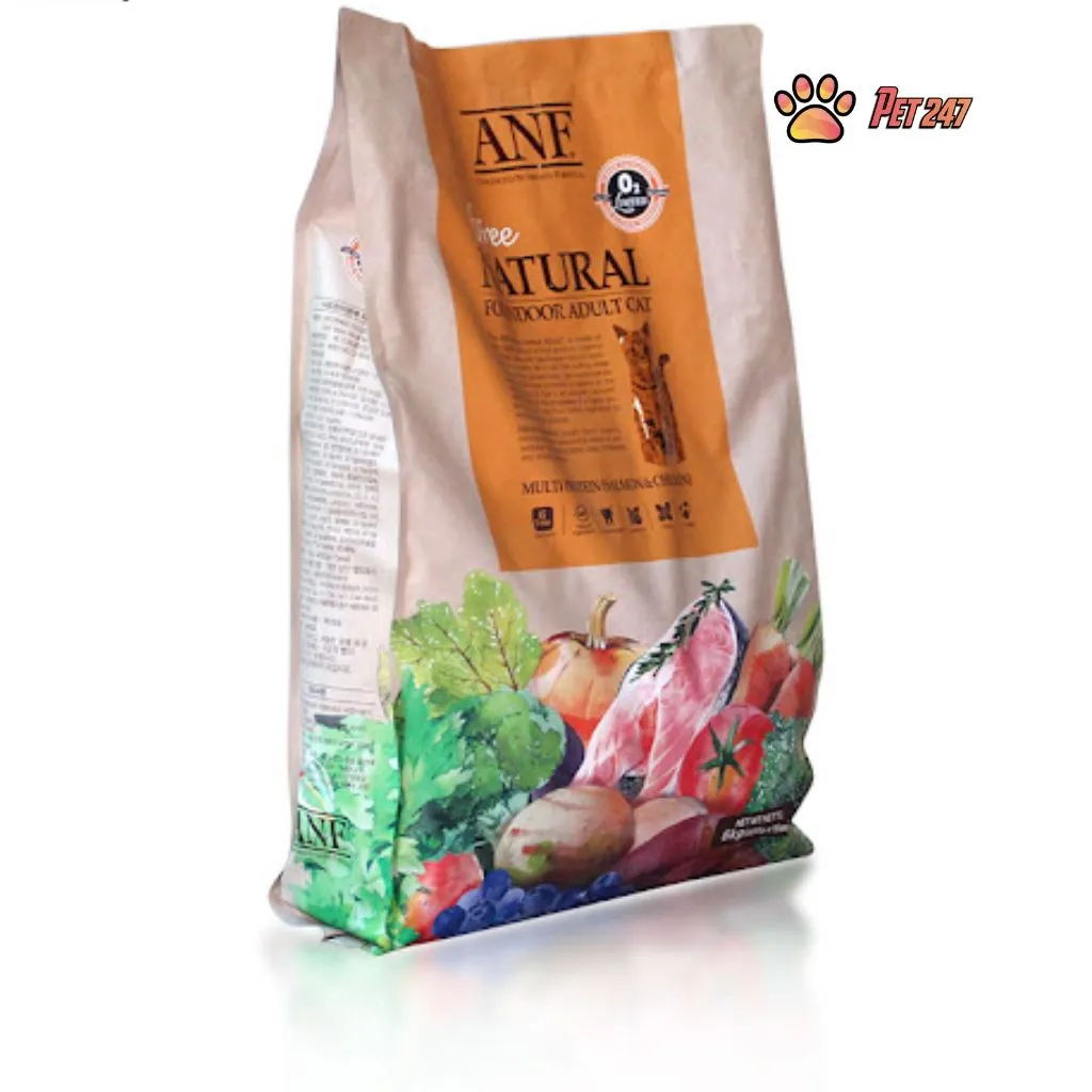 Thức ăn hạt hữu cơ anf 6 free cho mèo túi 400g